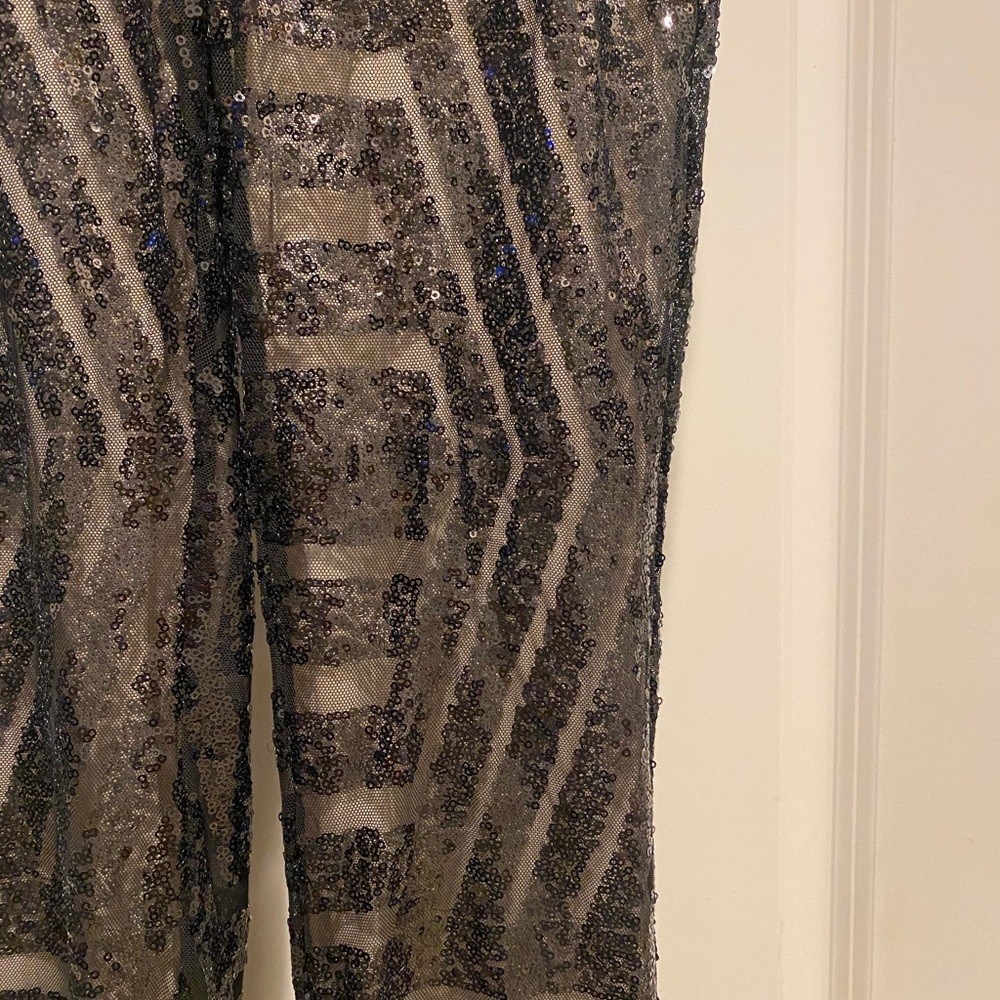 Never worn stretch sequin slim fit pant
